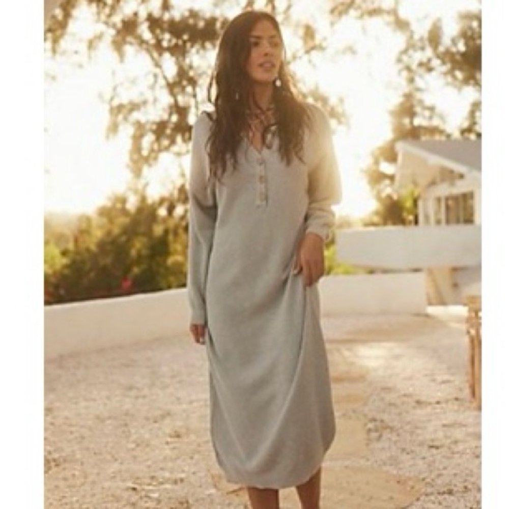 Free people: Hailee sweater midi dress